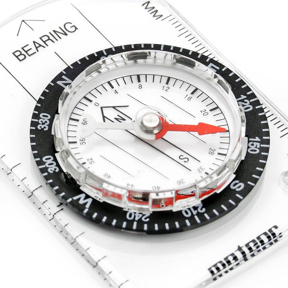Meteor Kompass mit Lineal 8574 71011