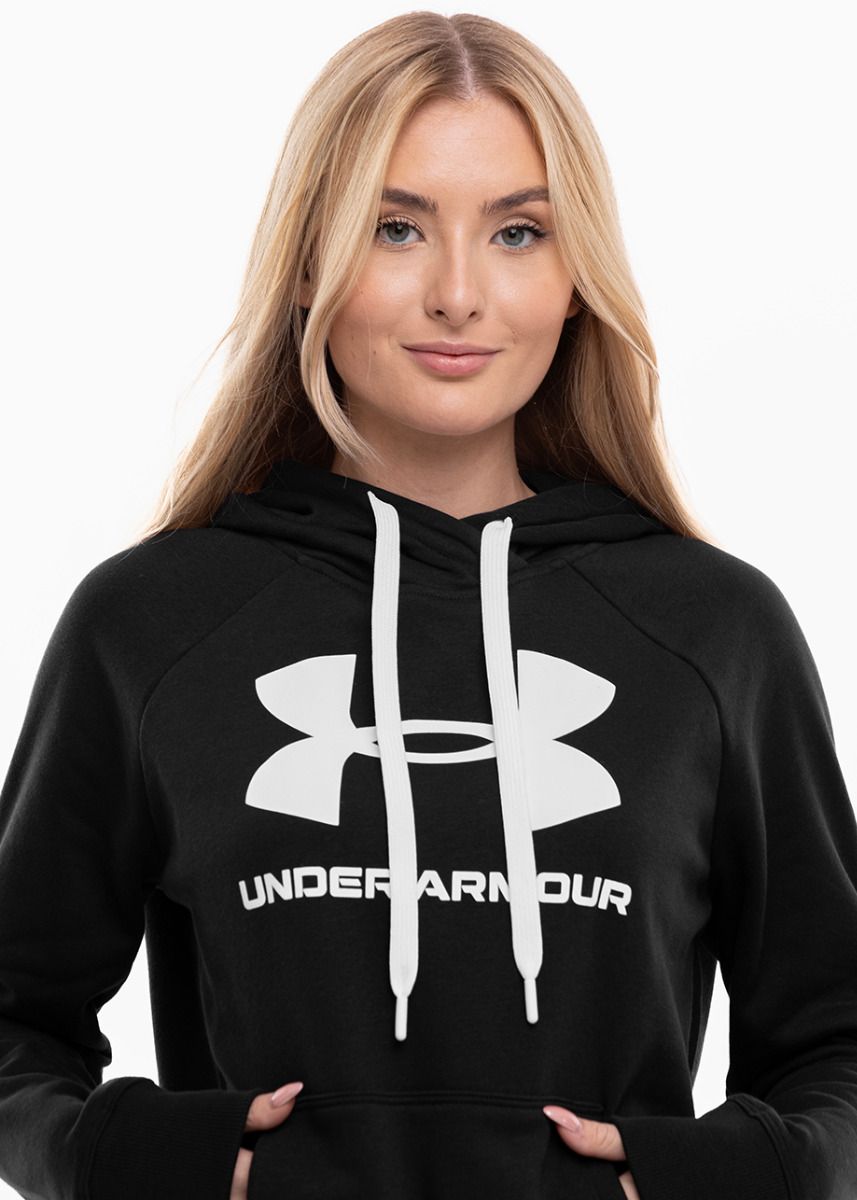 Under Armour Damen Trainingsanzug Rival Fleece Logo Hoodie 1356318 001/1356416 001