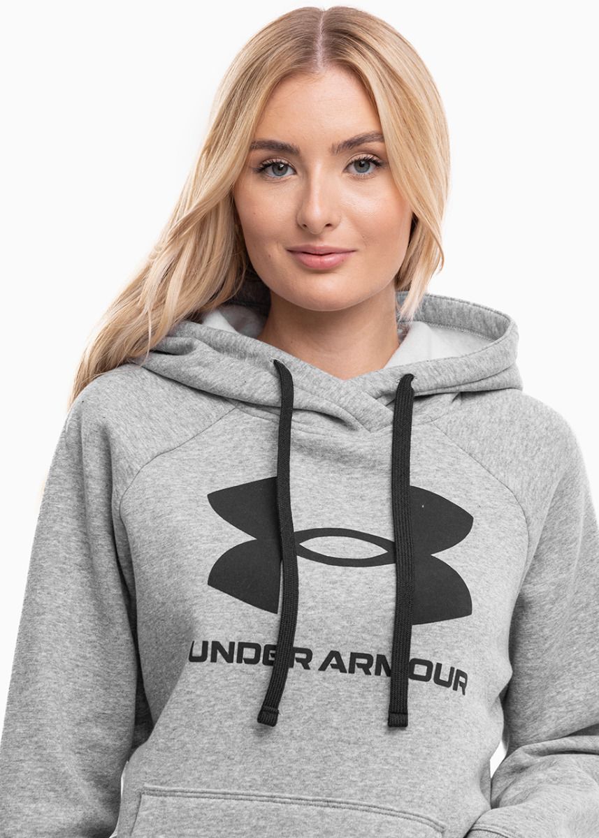 Under Armour Damen Trainingsanzug Rival Fleece Logo Hoodie 1356318 035/1356416 035