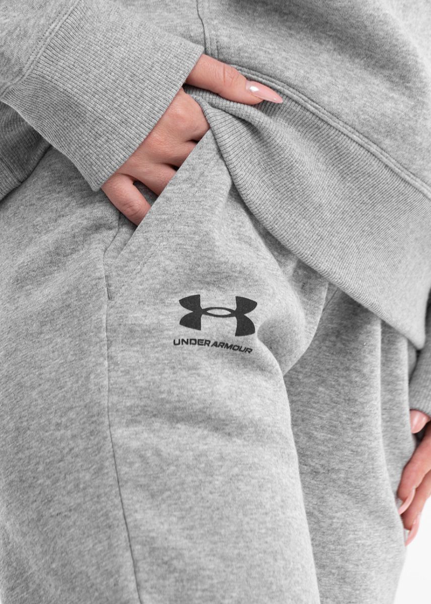 Under Armour Damen Trainingsanzug Rival Fleece Logo Hoodie 1356318 035/1356416 035