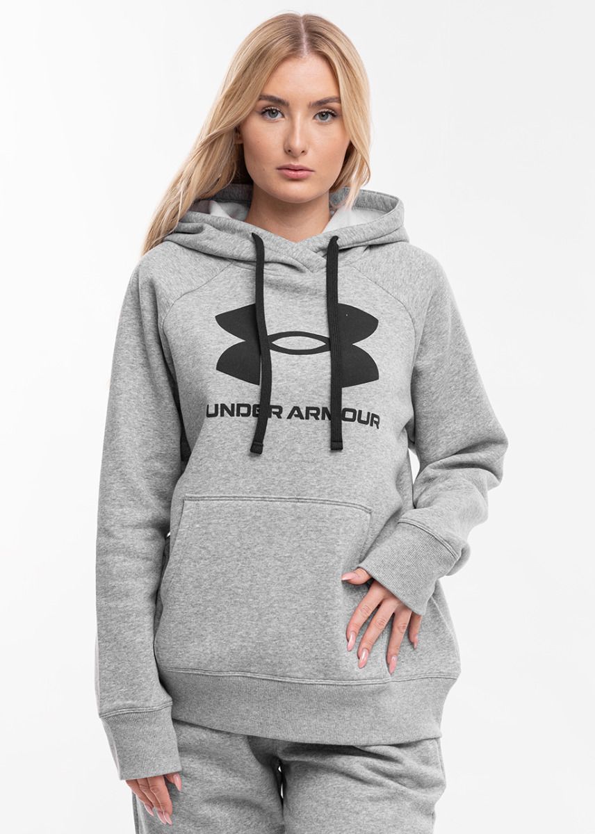 Under Armour Damen Trainingsanzug Rival Fleece Logo Hoodie 1356318 035/1356416 035