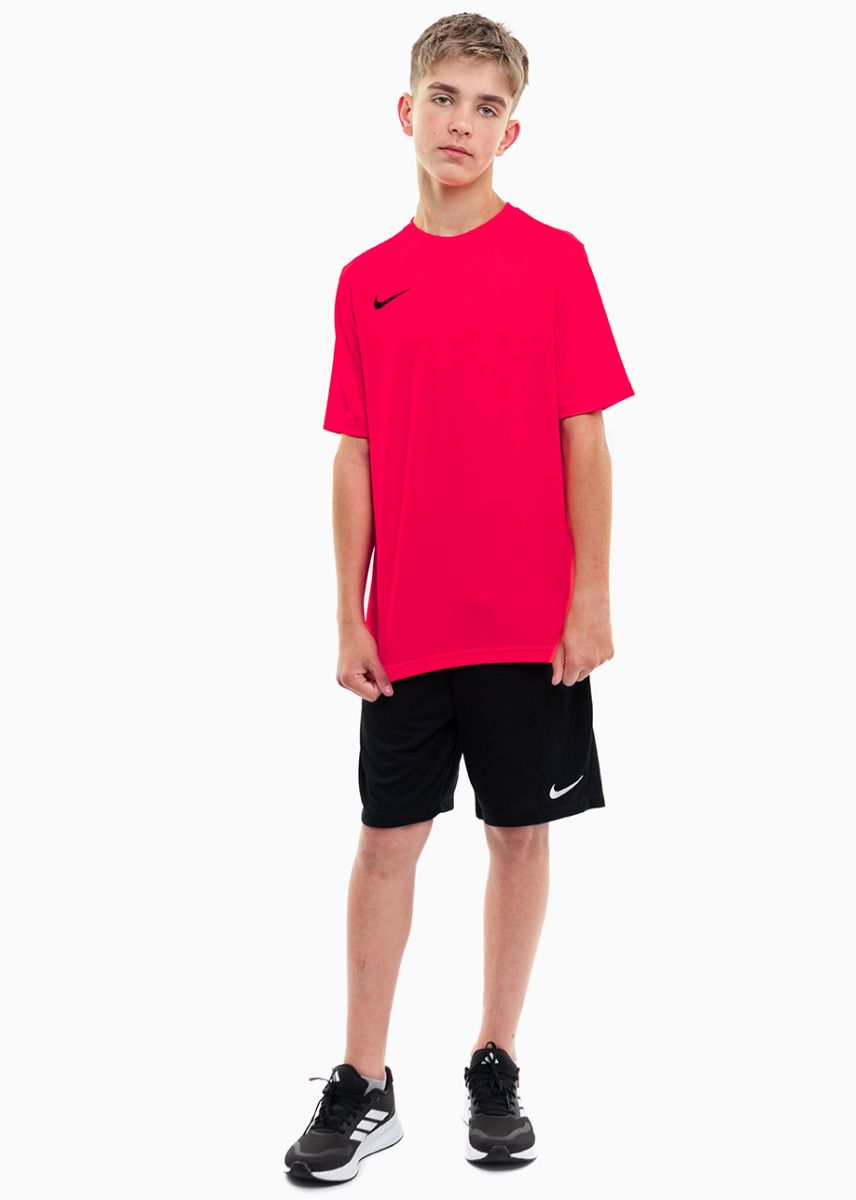 Nike Kinder Sport-Set T-shirt Kurze Hose Dry Park VII JSY SS BV6741 635/BV6865 010 Nike Kinder Sport-Set T-shirt Kurze Hose Dry Park VII JSY SS BV6741 635/BV6865 010