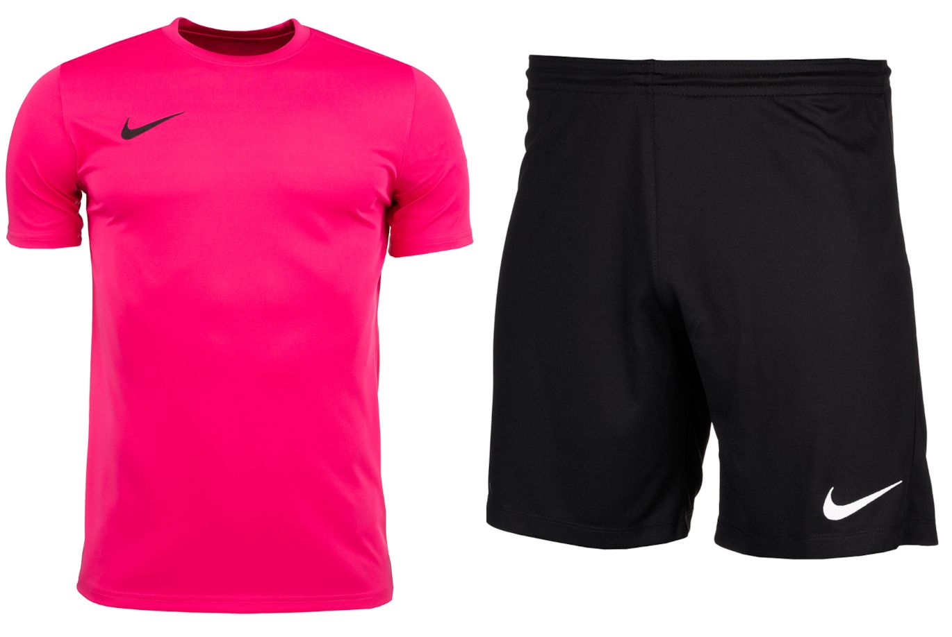 Nike Sport-Set T-shirt Kurze Hose Dry Park VII JSY SS BV6708 616/BV6855 010