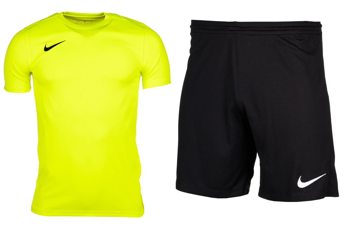 Nike Sport-Set T-shirt Kurze Hose Dry Park VII JSY SS BV6708 702/BV6855 010