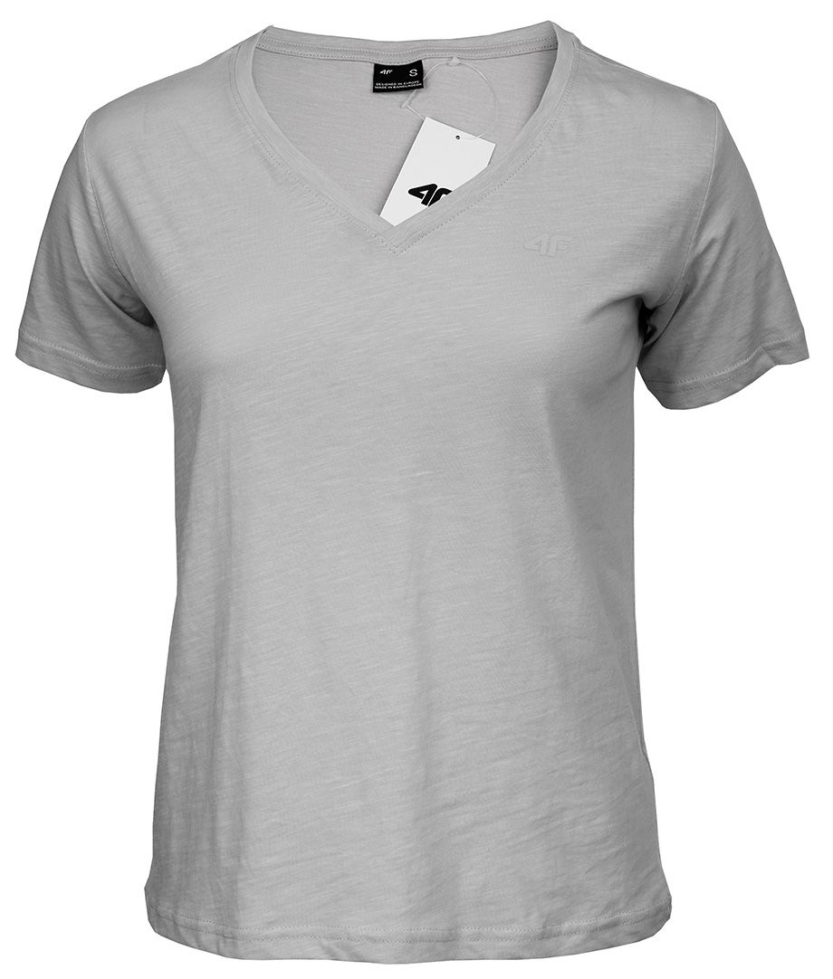 4F Damen T-Shirt H4L22 TSD352 27S EUR L OUTLET 4F Damen T-Shirt H4L22 TSD352 27S EUR L OUTLET