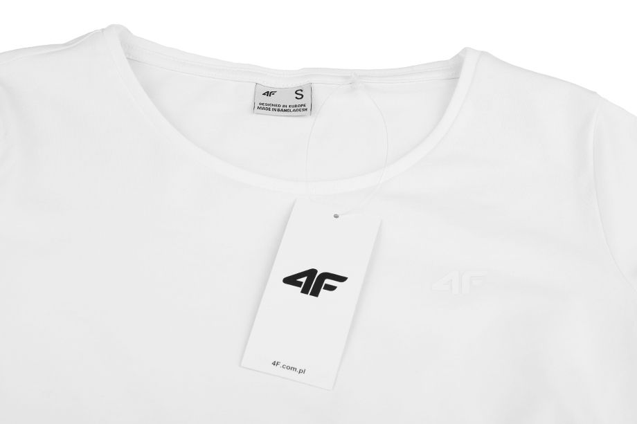 4F Damen T-Shirt F0906 4FAW23TTSHF0906 10S 4F Damen T-Shirt F0906 4FAW23TTSHF0906 10S