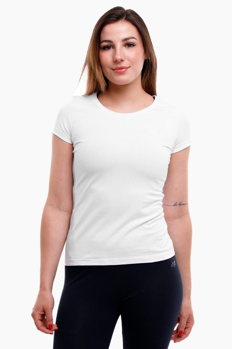 4F Damen T-Shirt F0906 4FAW23TTSHF0906 10S 4F Damen T-Shirt F0906 4FAW23TTSHF0906 10S