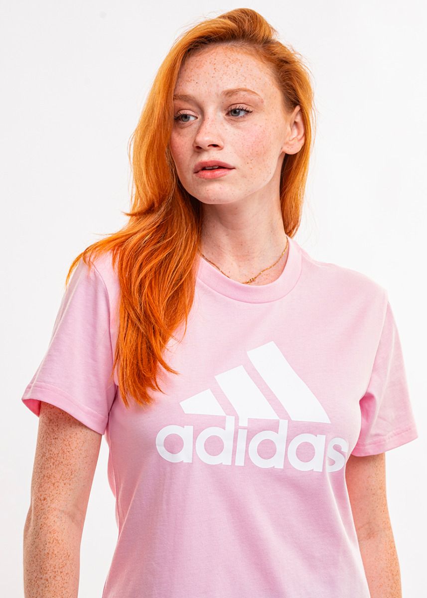 adidas Damen T-Shirt LOUNGEWEAR Essentials Logo Tee GL0726