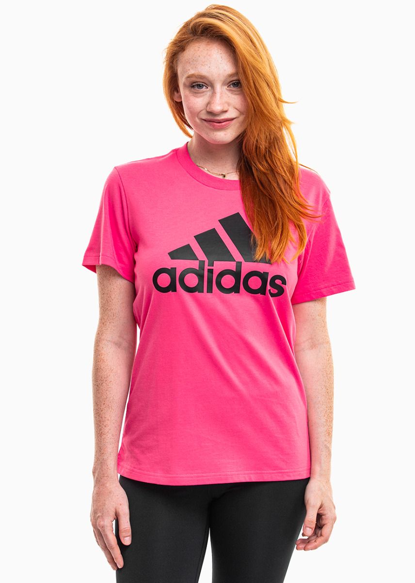 adidas Damen T-Shirt LOUNGEWEAR Essentials Logo Tee IR5413