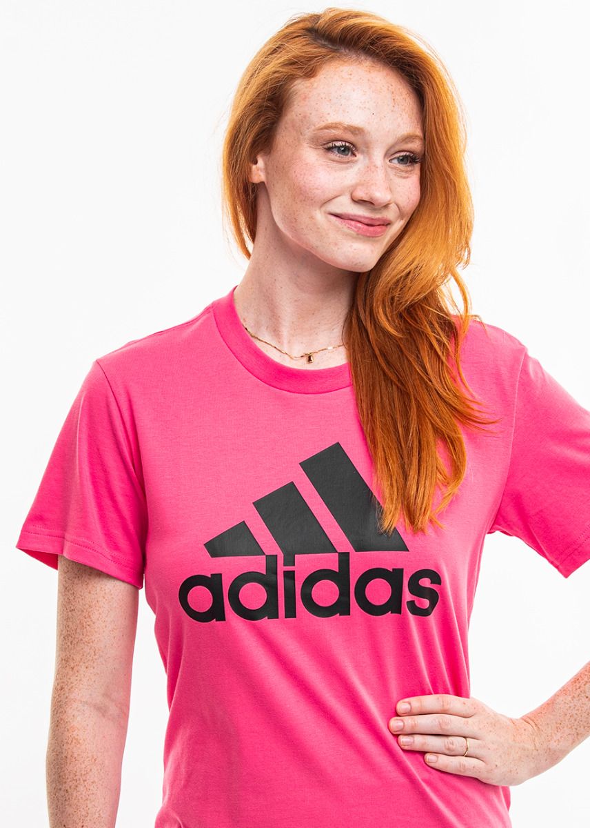 adidas Damen T-Shirt LOUNGEWEAR Essentials Logo Tee IR5413