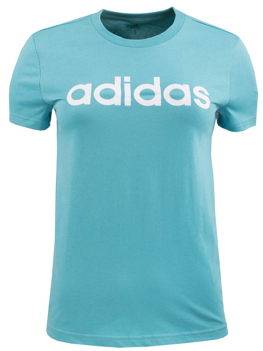 adidas Damen T-Shirt Loungwear Essentials Slim Logo IC0629