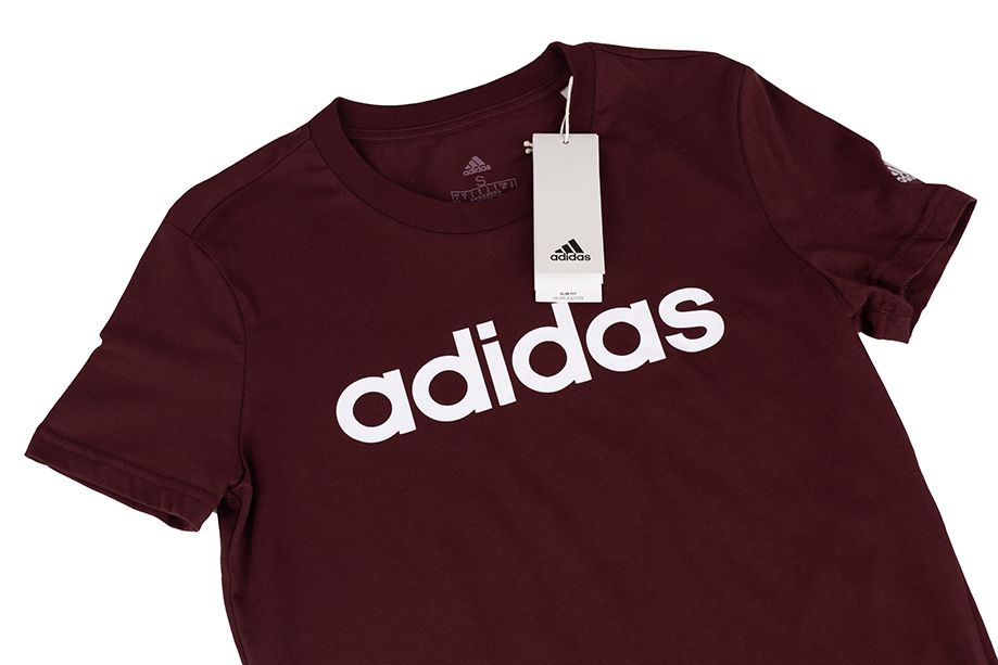 adidas Damen T-Shirt Loungwear Essentials Slim Logo IM2829