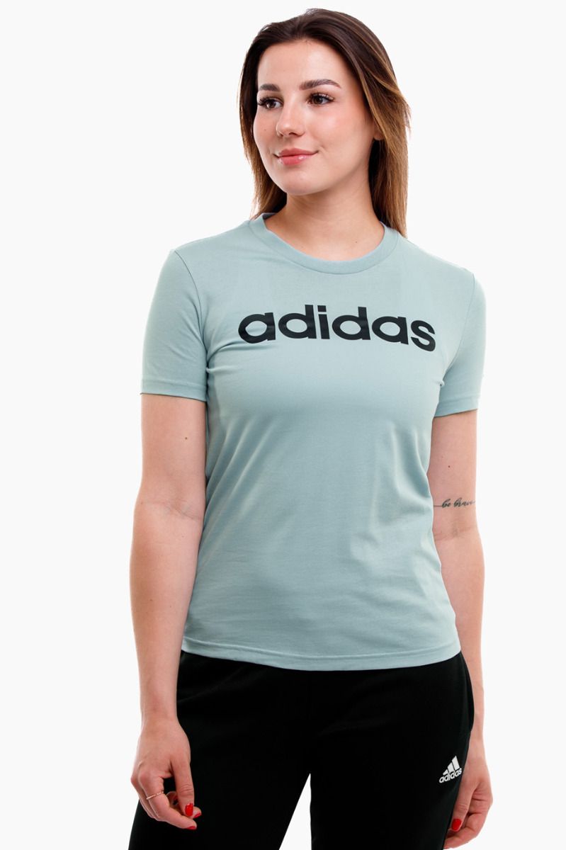 adidas Damen T-Shirt Loungwear Essentials Slim Logo IM2832