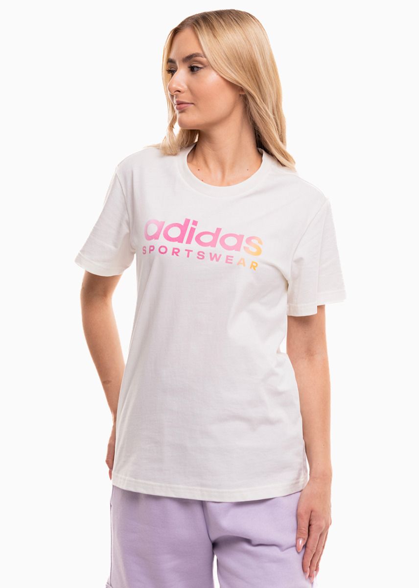 adidas Damen T-Shirt The Soft Side Linear IR5890