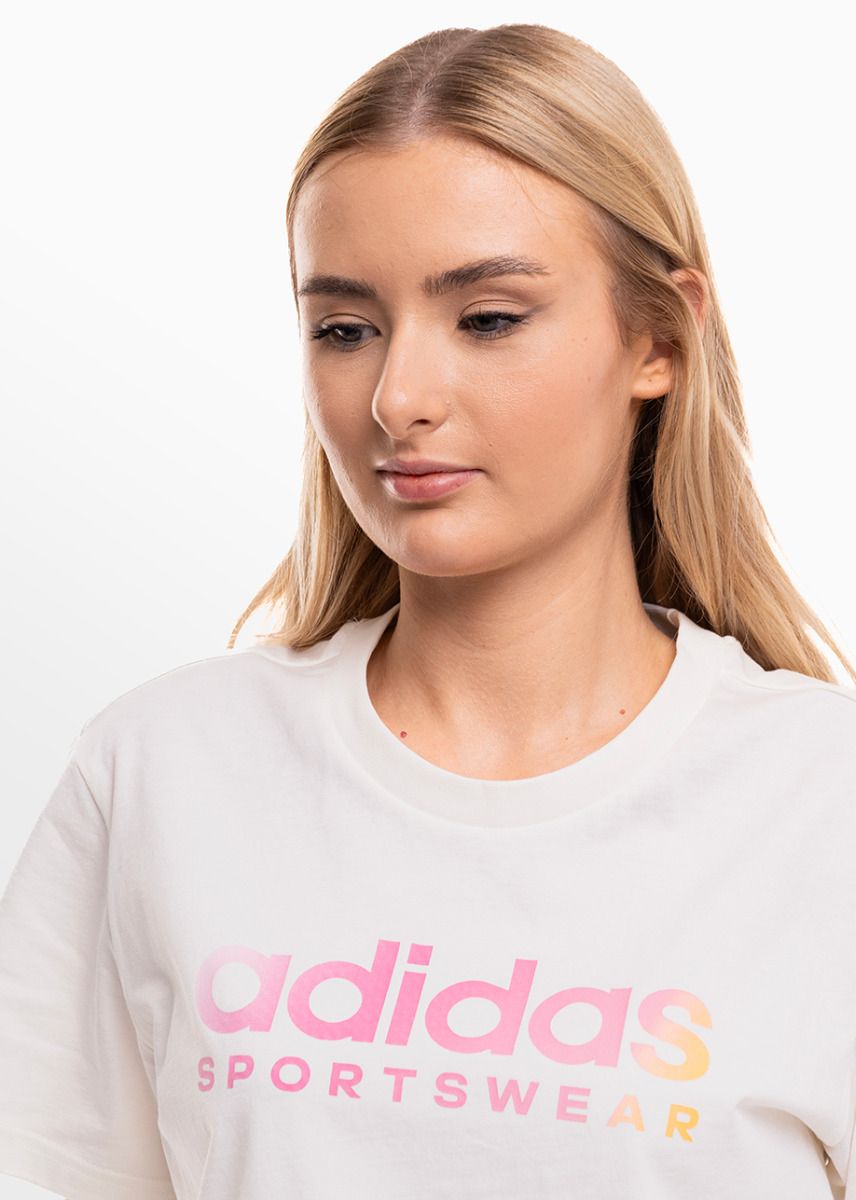 adidas Damen T-Shirt The Soft Side Linear IR5890