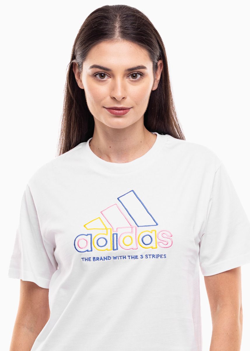 adidas Damen T-Shirt Xpress Logo IW5160