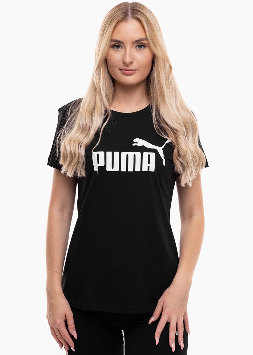 Puma Damen T-Shirt Ess Logo Tee 586774 01