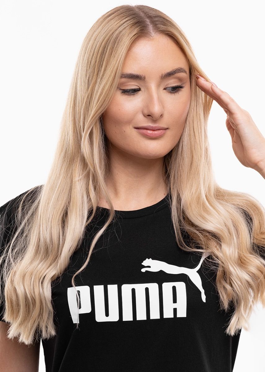 Puma Damen T-Shirt Ess Logo Tee 586774 01