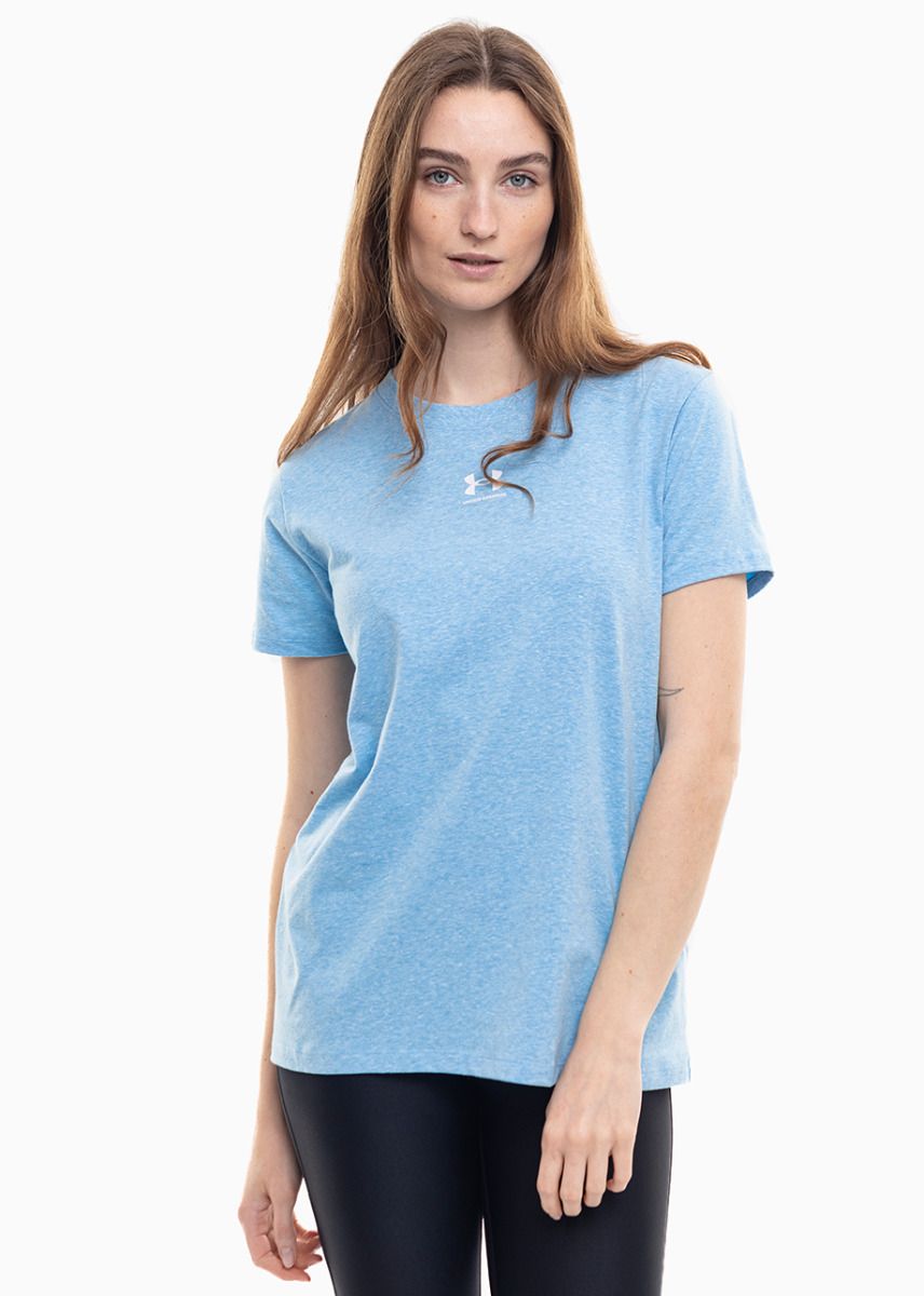 Under Armour Damen T-Shirt Rival Core SS 1383648 453