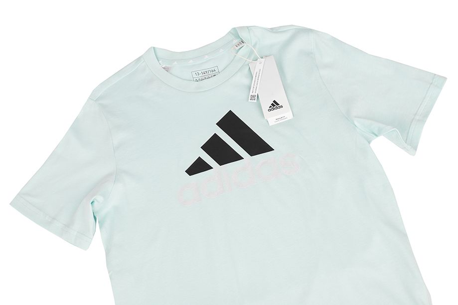 adidas Kinder T-Shirt Essentials Two-Color Big Logo Cotton Tee IB4097