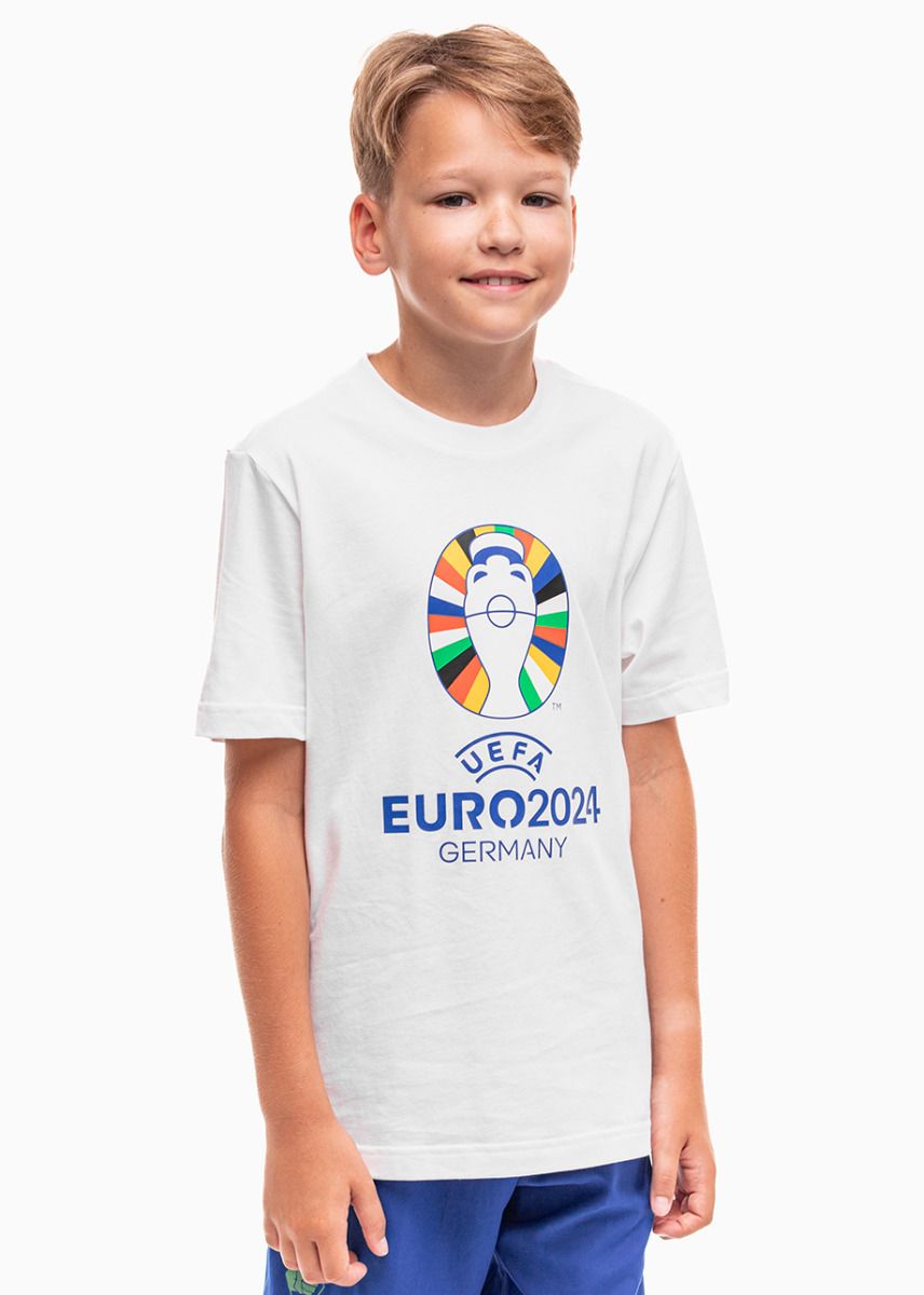 adidas Kinder T-Shirt Euro24 Official Emblem IT9306