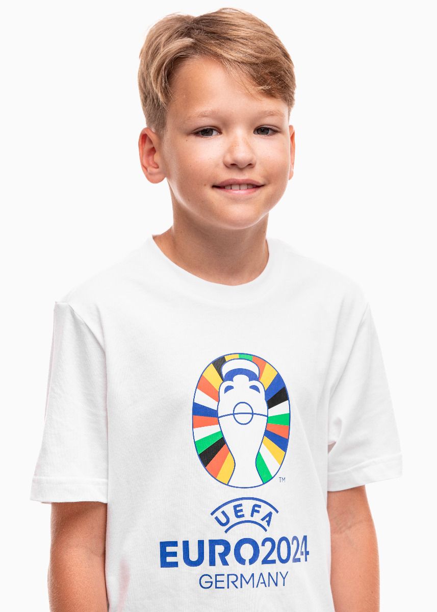 adidas Kinder T-Shirt Euro24 Official Emblem IT9306