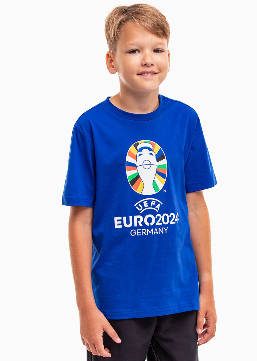 adidas Kinder T-Shirt Euro24 Official Emblem IT9309