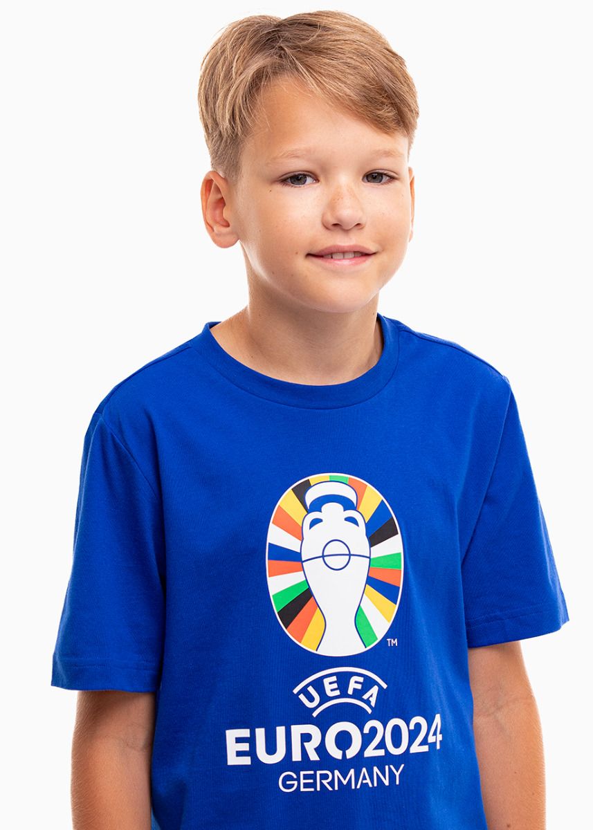 adidas Kinder T-Shirt Euro24 Official Emblem IT9309