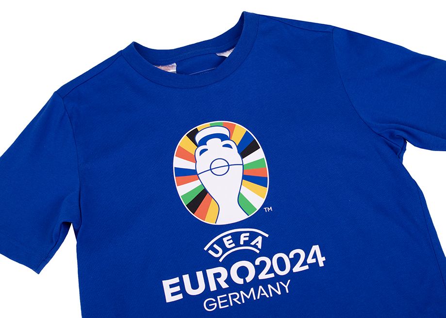 adidas Kinder T-Shirt Euro24 Official Emblem IT9309