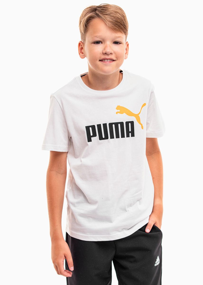 PUMA Kinder T-Shirt ESS+ 2 Col Logo Tee 586985 35