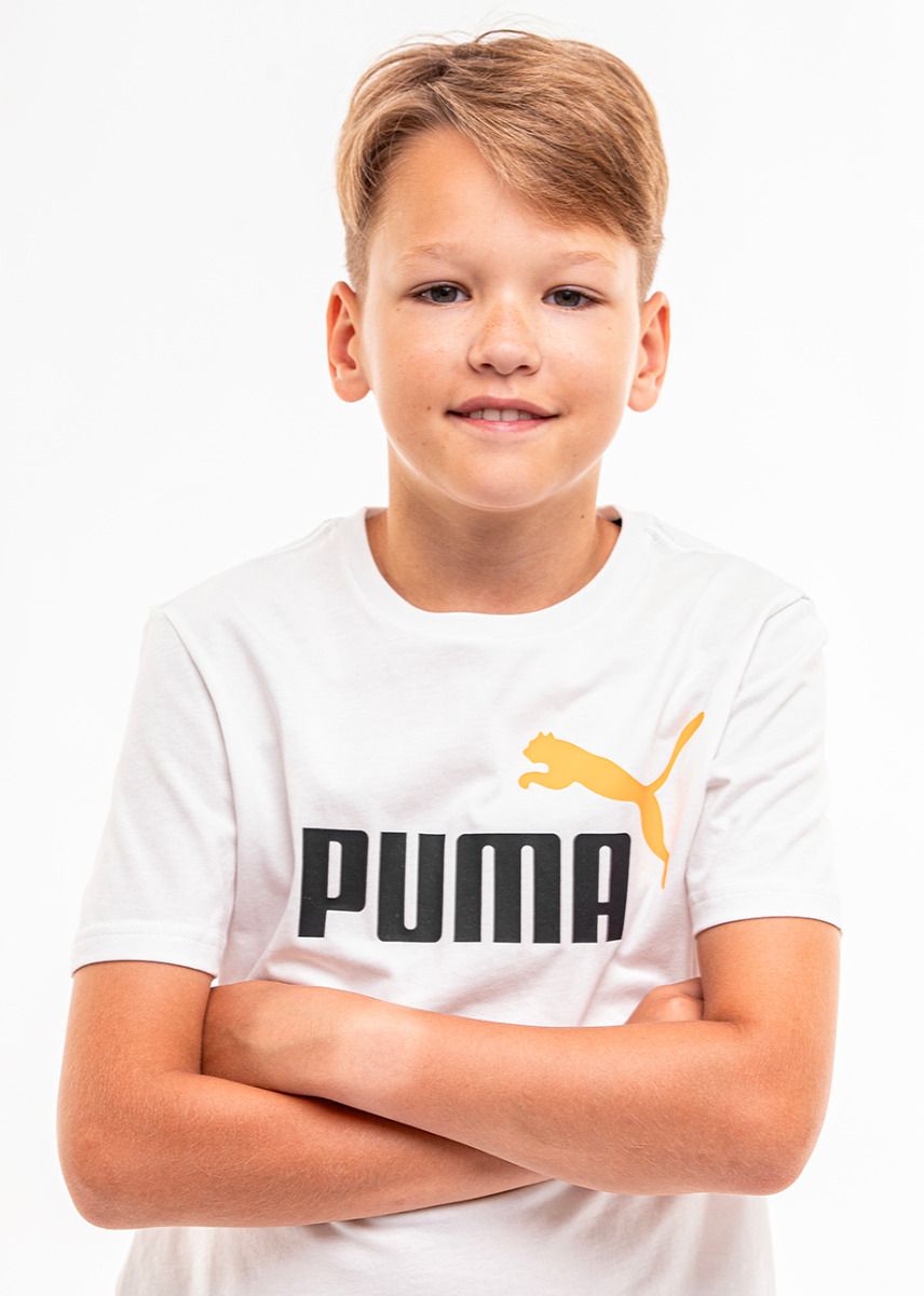 PUMA Kinder T-Shirt ESS+ 2 Col Logo Tee 586985 35