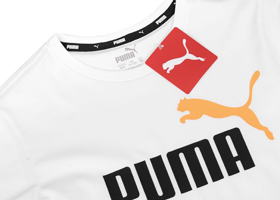 PUMA Kinder T-Shirt ESS+ 2 Col Logo Tee 586985 35