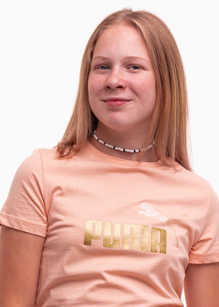 PUMA Kinder T-Shirt ESS+ Logo Tee 587041 91