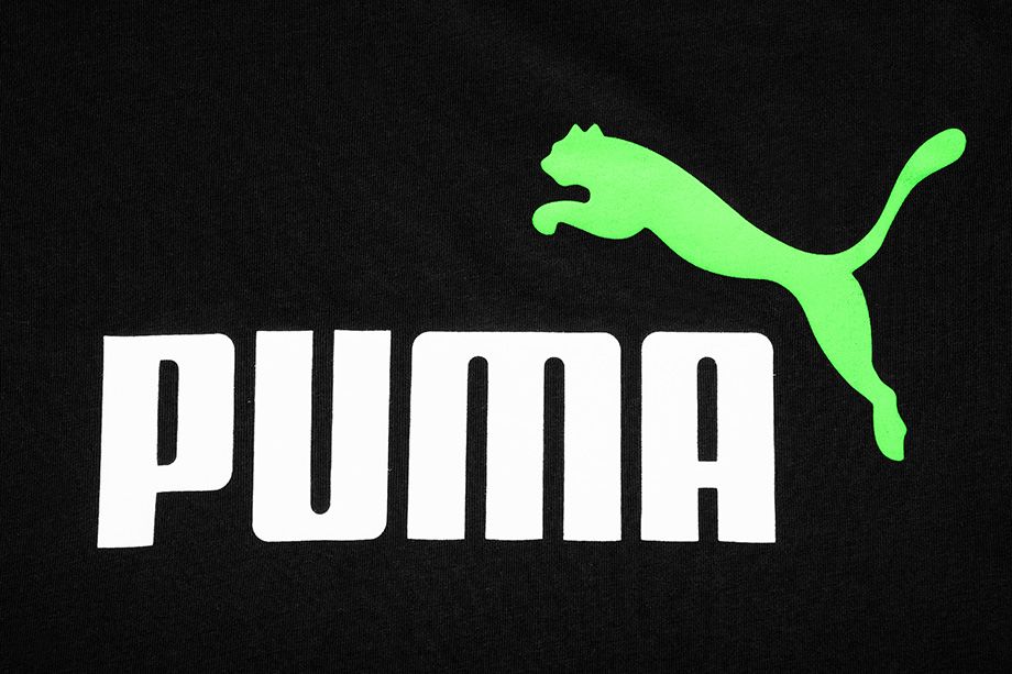 PUMA Kinder T-Shirt ESS+ 2 Col Logo Tee czarna 586985 86 PUMA Kinder T-Shirt ESS+ 2 Col Logo Tee czarna 586985 86
