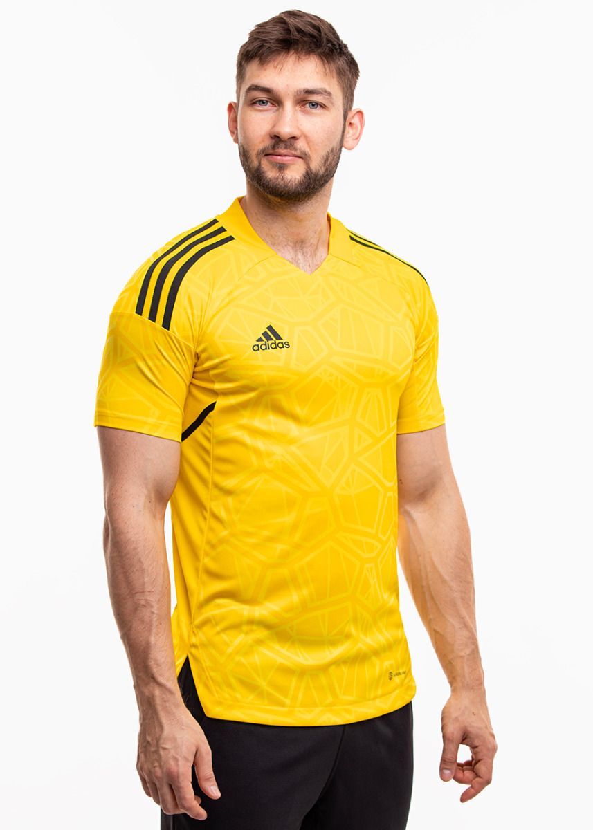 adidas Herren T-Shirt Condivo 22 Goalkeeper Jersey Short Sleeve HF0138