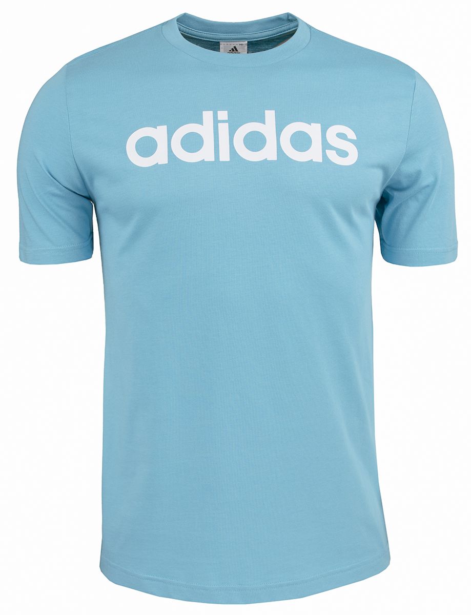 adidas Herren T-Shirt Essentials Single Jersey Linear Embroidered Logo Tee IC9287