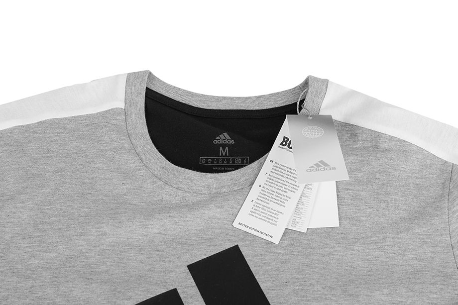 adidas Herren T-Shirt Essentials Colorblock Single Jersey Tee HE4334