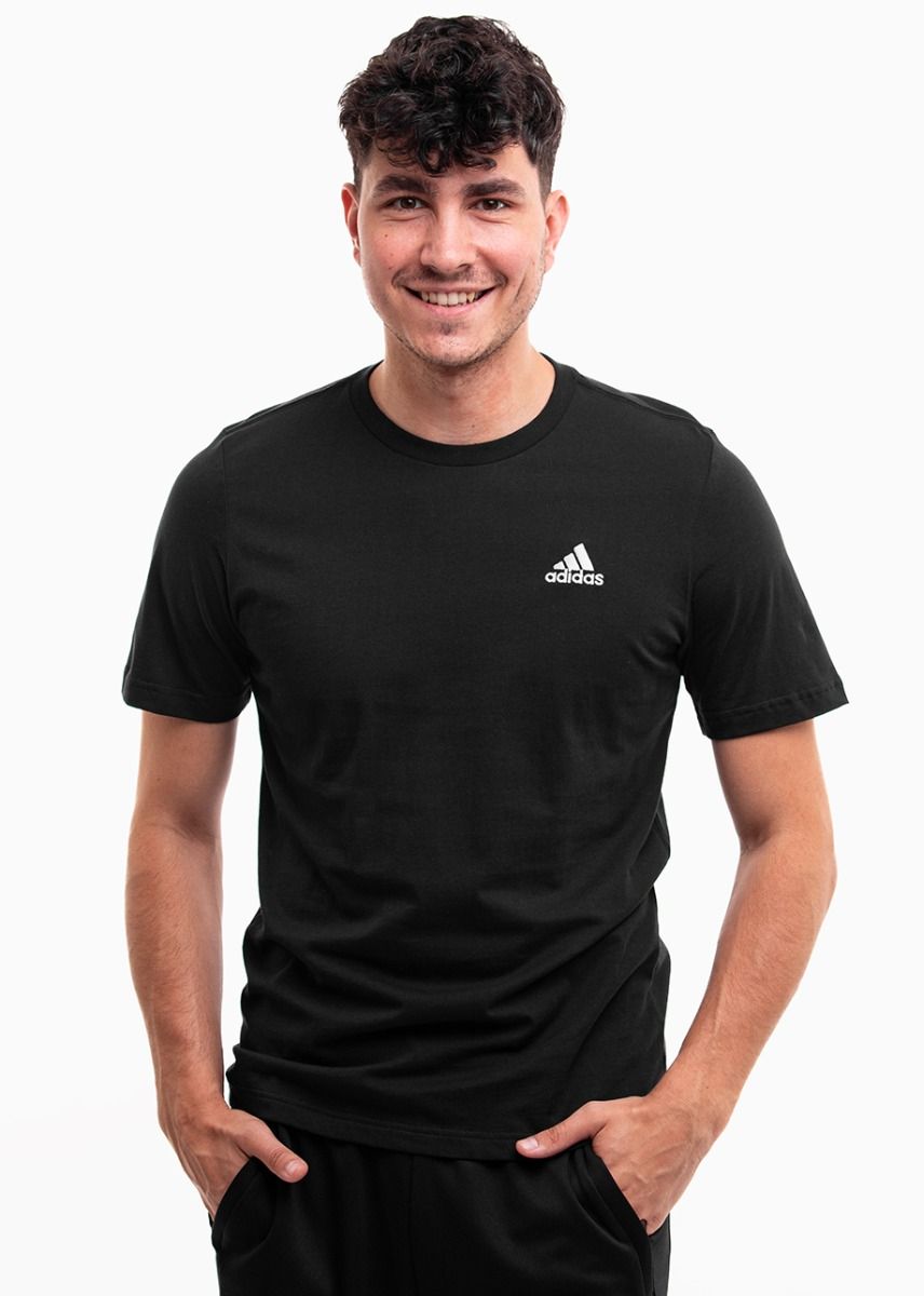 adidas Herren T-Shirt Essentials Jersey Embroidered Small Logo IC9282