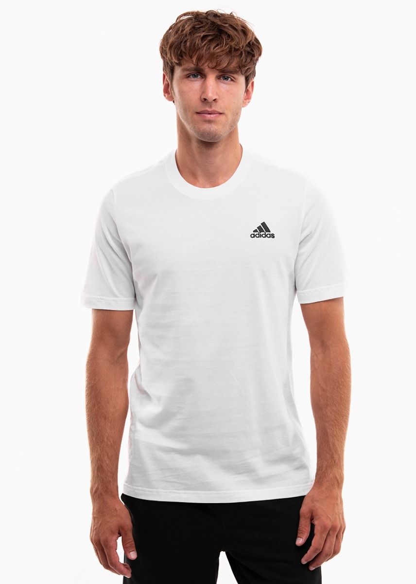 adidas Herren T-Shirt Essentials Jersey Embroidered Small Logo IC9286