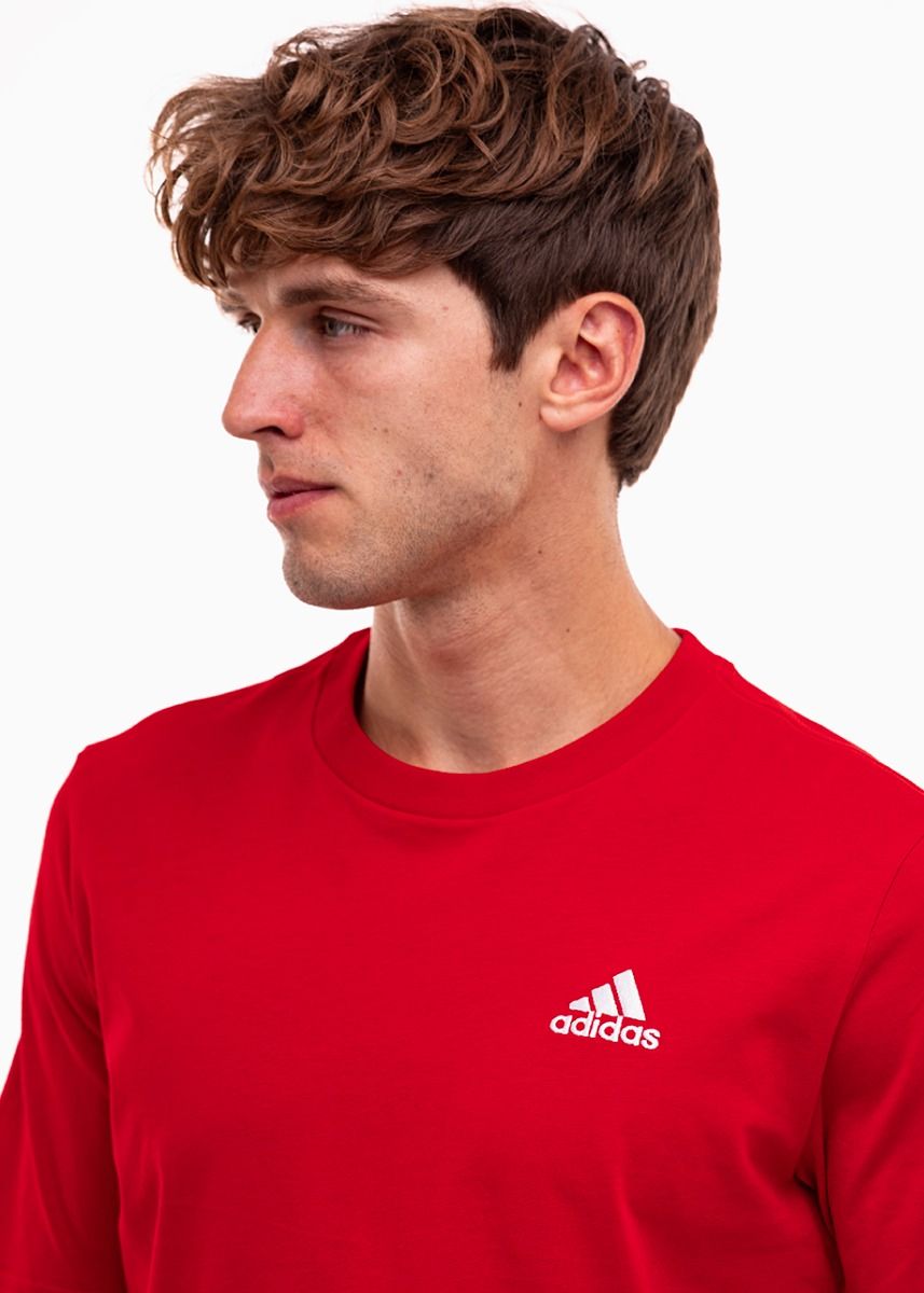 adidas Herren T-Shirt Essentials Jersey Embroidered Small Logo IC9290