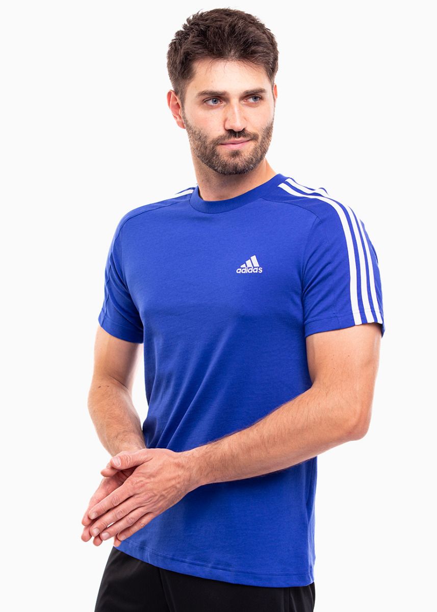 adidas Herren T-Shirt Essentials Single Jersey 3-Stripes Tee IC9338