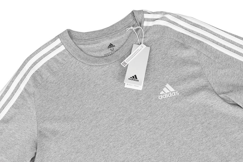 adidas Herren T-Shirt Essentials Single Jersey 3-Stripes Tee IC9337