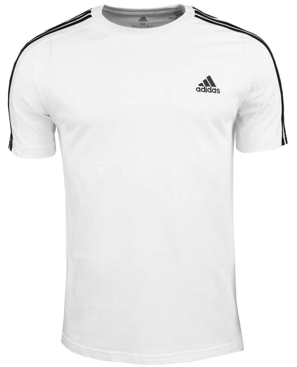 adidas Herren T-Shirt Essentials Single Jersey 3-Stripes Tee IC9336