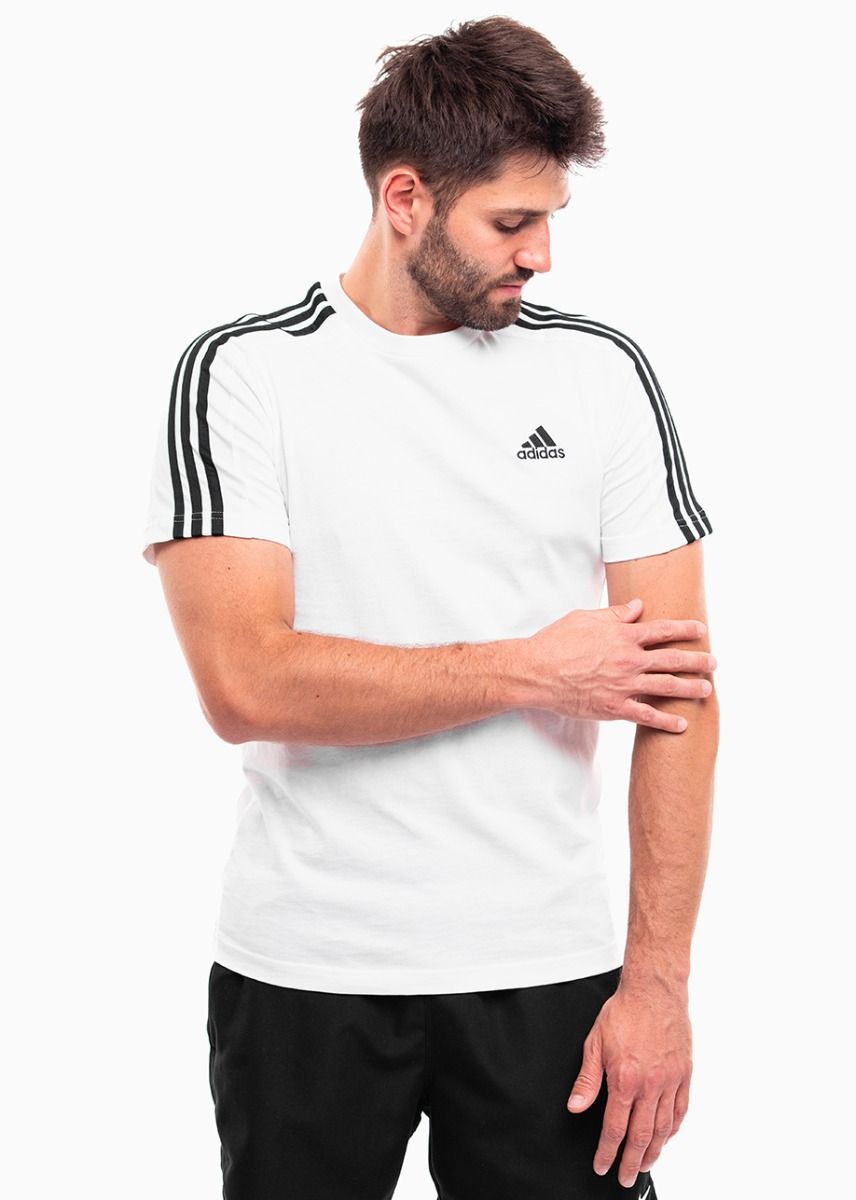 adidas Herren T-Shirt Essentials Single Jersey 3-Stripes Tee IC9336