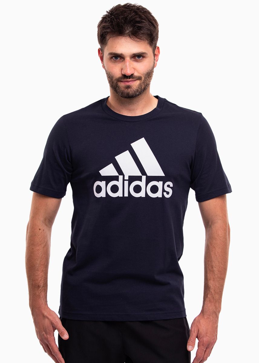 adidas Herren T-Shirt Essentials Single Jersey Big Logo IC9348