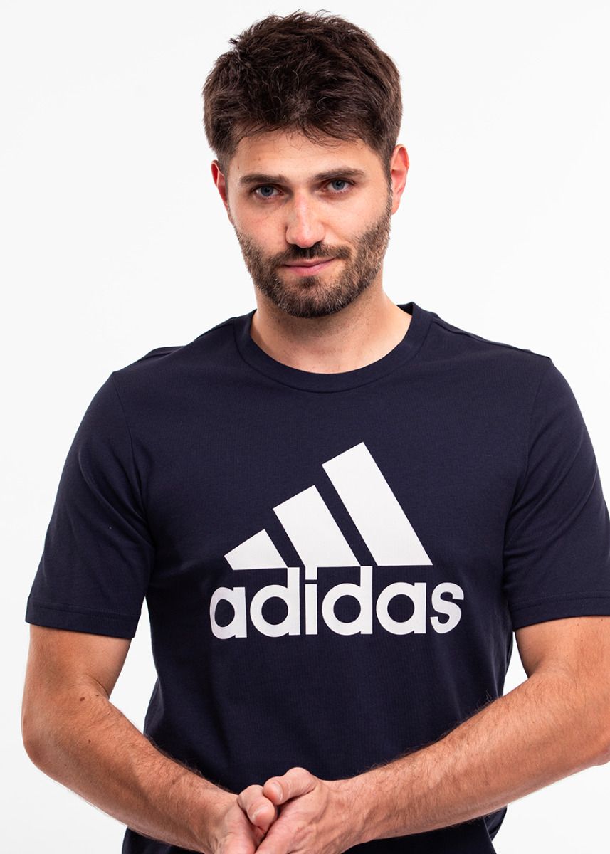 adidas Herren T-Shirt Essentials Single Jersey Big Logo IC9348