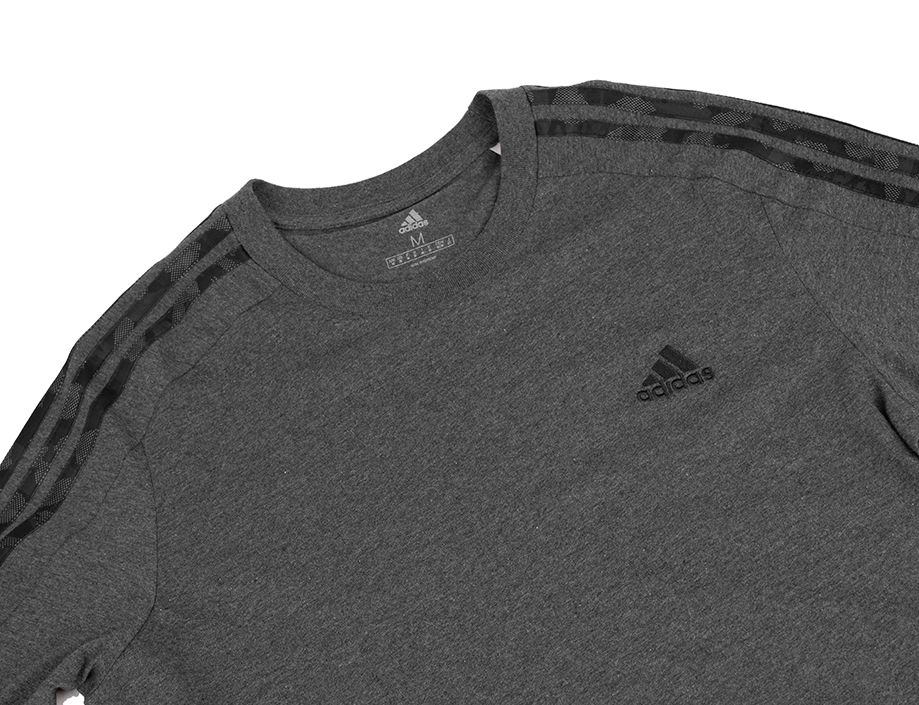 adidas Herren T-Shirt Essentials Single Jersey 3-Stripes Tee IC9344