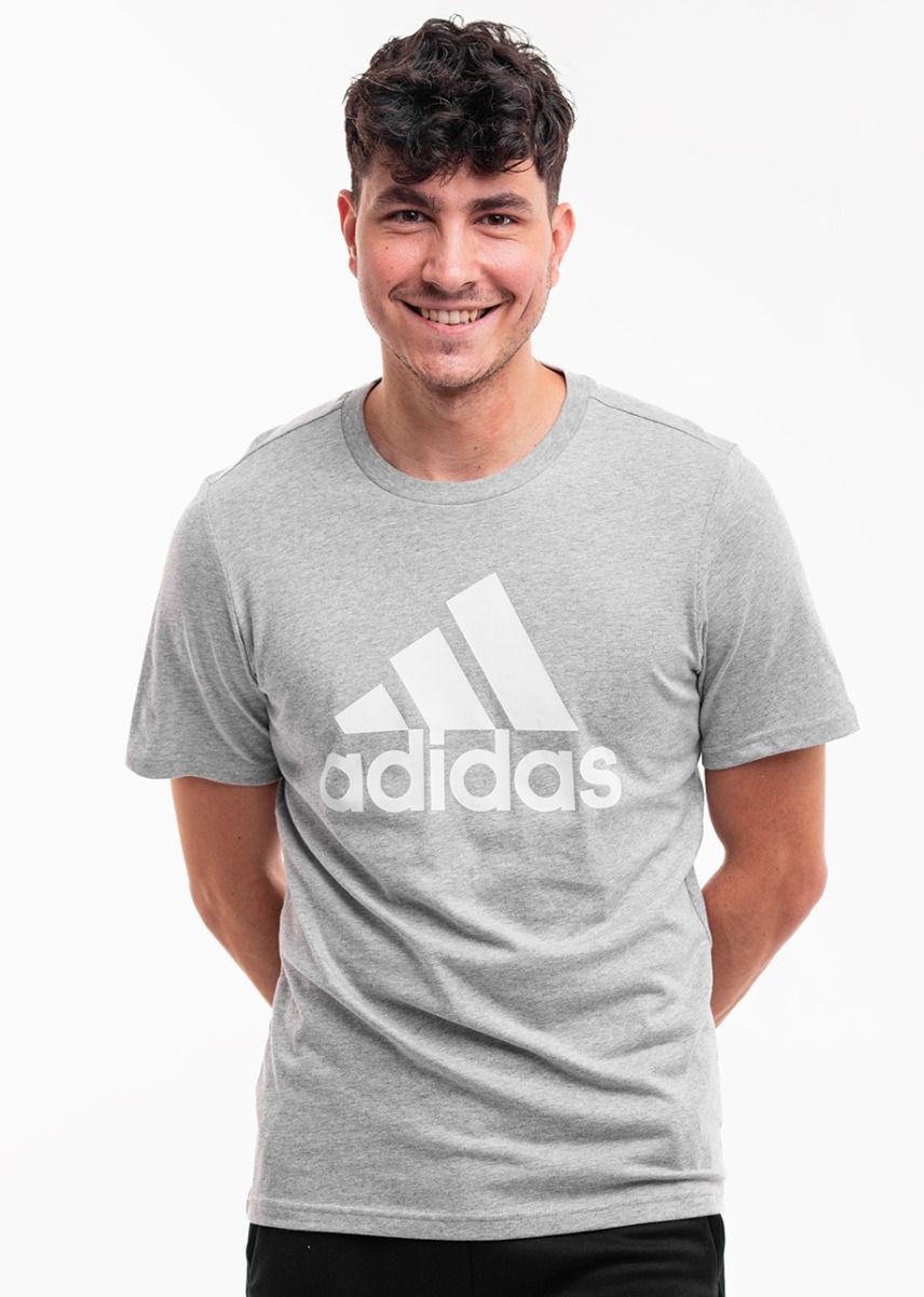 adidas Herren T-Shirt Essentials Single Jersey Big Logo IC9350