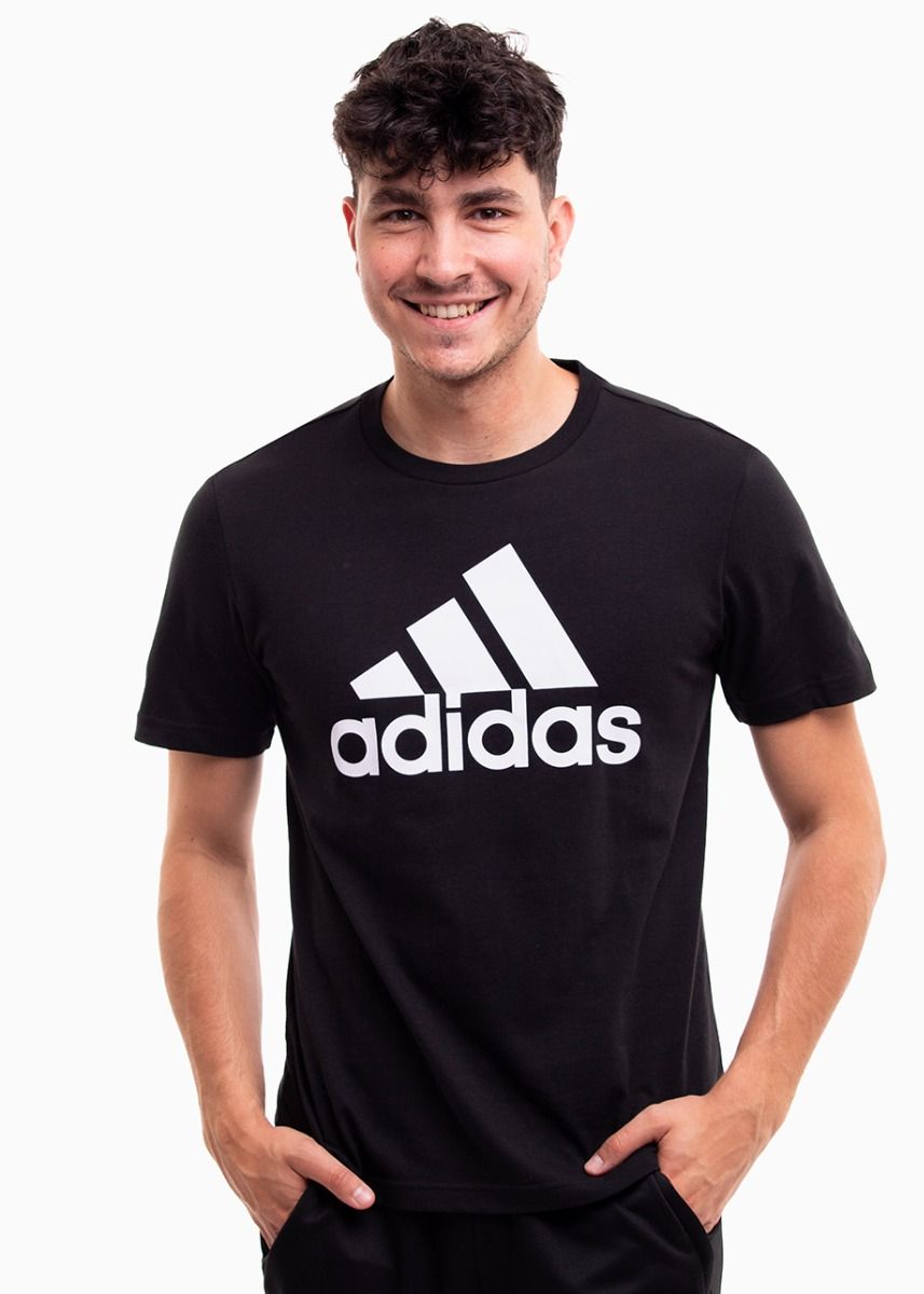 adidas Herren T-Shirt Essentials Single Jersey Big Logo IC9347