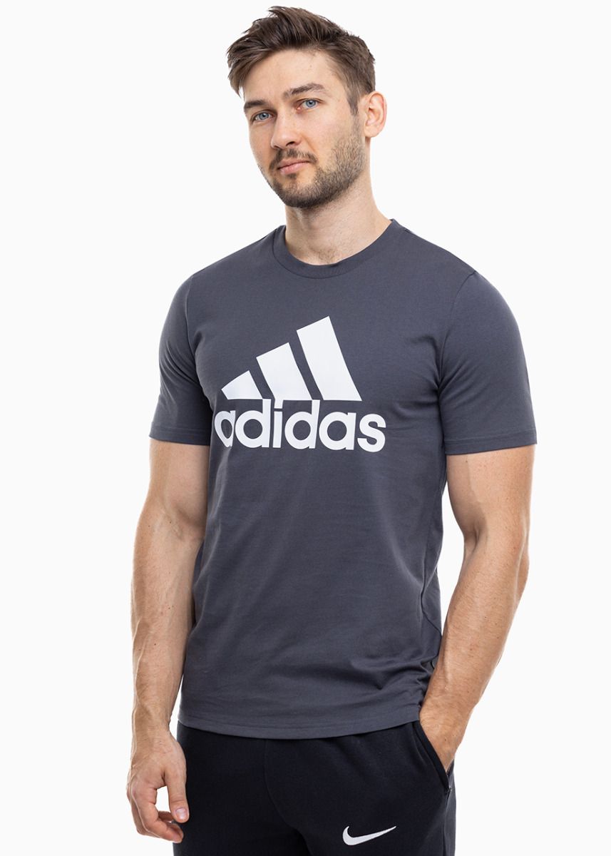 adidas Herren T-Shirt Essentials Single Jersey Big Logo IQ4742